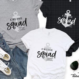 Cruise Squad SVG, Cruise SVG, Familie Kreuzfahrt Shirt, Urlaub, Bootsfahrt, Sommer Zitate, Anker svg, Gruppe Kreuzfahrt Shirt svg, Kreuzfahrtschiff svg,
