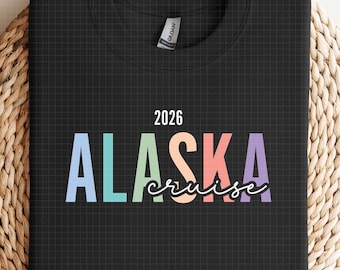 Alaska Cruise 2026 SVG, Cruising Together Alaska SVG, Alaska Cruise Gift, Alaska Family Trip Group Shirt, Summer Vacation, instant download