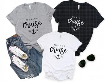 Mexico Cruise SVG, 2026 Cruise SVG, family cruise shirt, vacation, boat trip, summer quotes, anchor svg, group cruise shirt svg, cruise ship