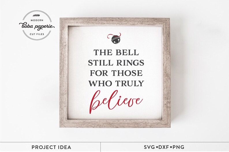 The Bell Still Rings for Those Who Believe SVG Polar Express | Etsy