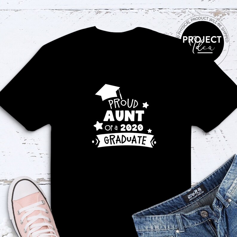 Download Proud Aunt of a 2020 Graduate SVG 2020 Graduation Shirt | Etsy