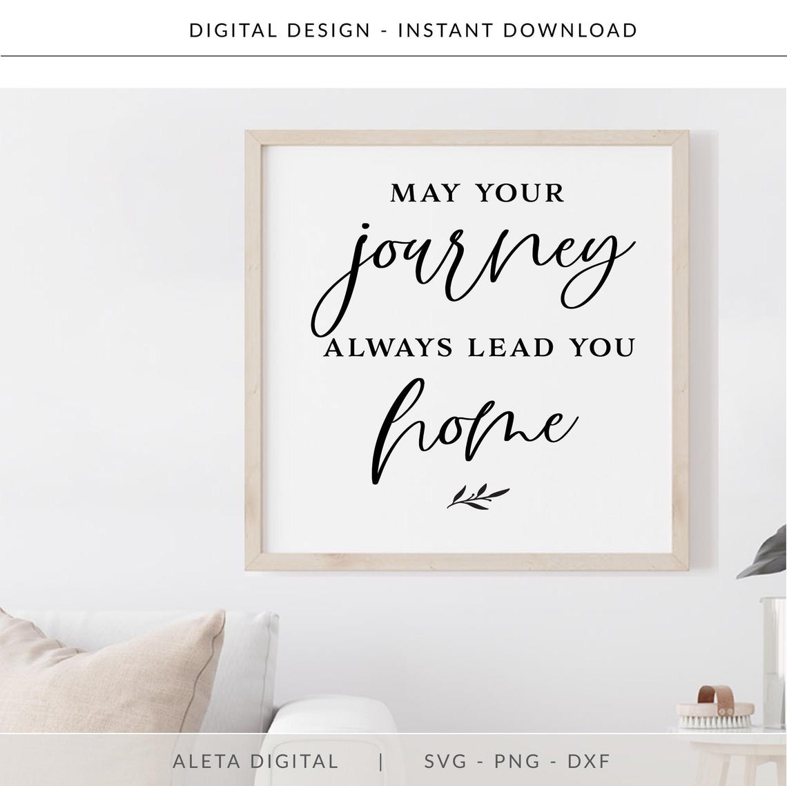 May Your Journey Always Lead You Home Svg, Home Svg, Farmhouse Svg