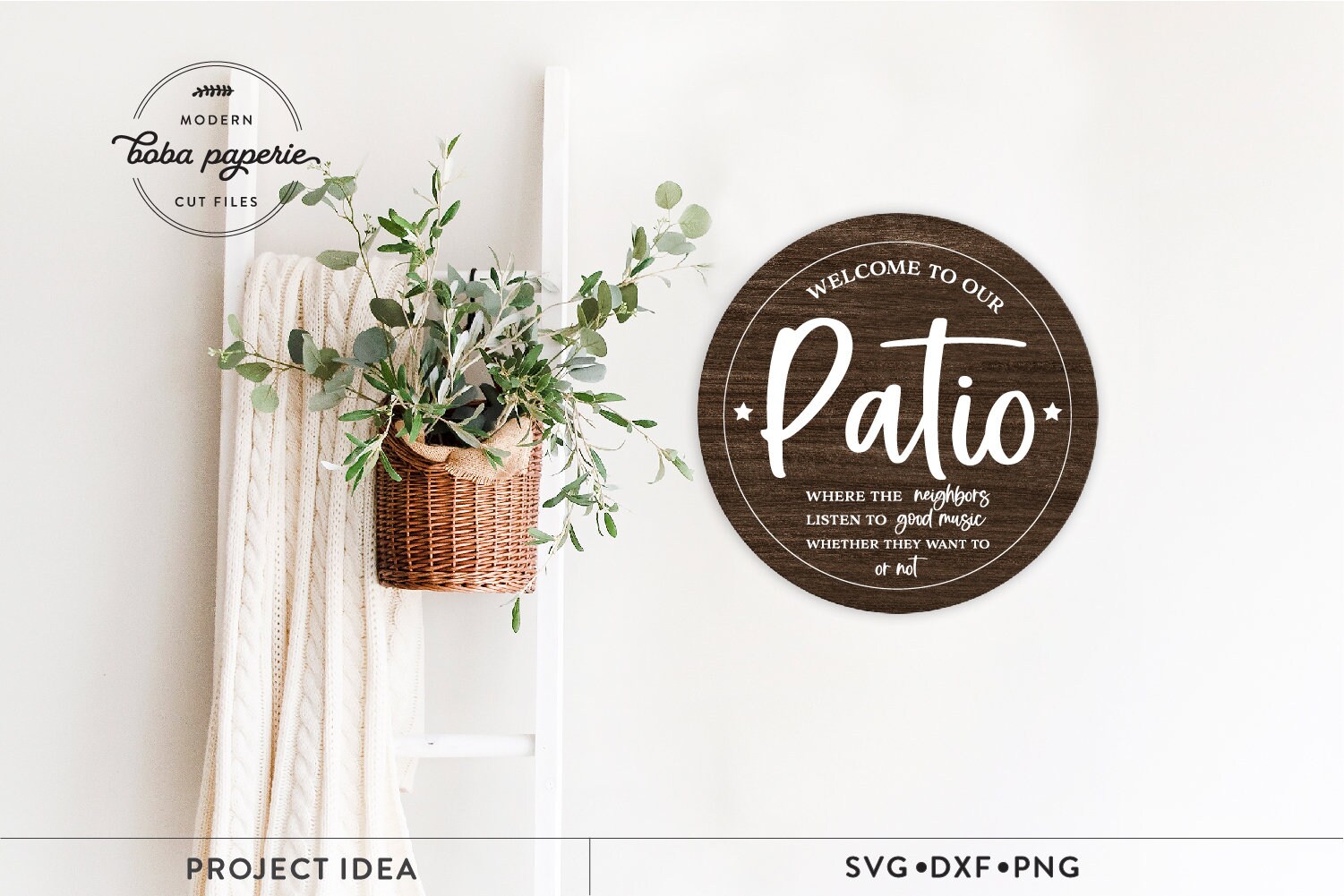 Blechschild 'Welcome To Our Patio' - 20 X 30 Cm, Retro-Design | Lustige Wanddekoration Für Garten, Bar & Zuhause