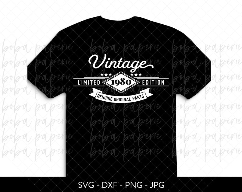 Download 40th birthday svg File Silhouette & Cricut Friendly | Etsy