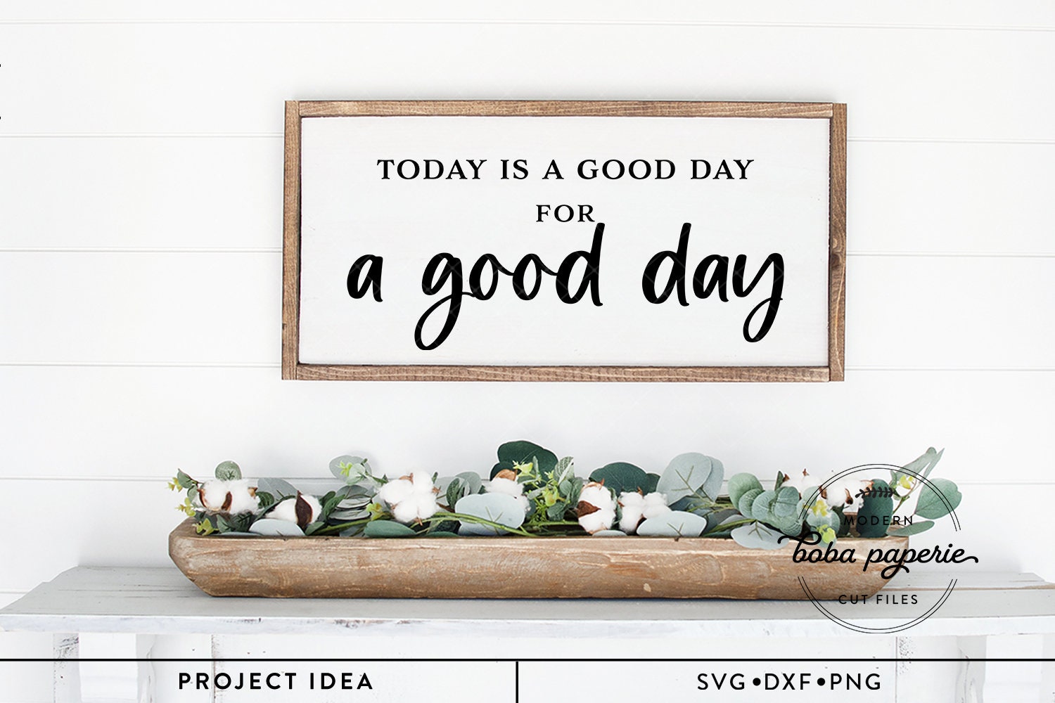 Heute ist ein guter Tag für einen guten Tag SVG Holz Schild | Etsy