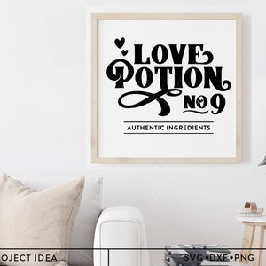 Love Potion SVG, potion label svg,  halloween svg, halloween decor svg, witch svg, witch potion svg, valentines day svg, valentines decor