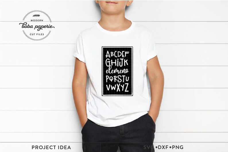 Alphabet Elemeno SVG, alphabet svg, classroom decor, kids shirt, kindergarten shirt, 1st grade Teacher, 1st Grade shirt, back to school image 6