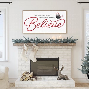 The Bell Still Rings for those who believe SVG, polar express svg, Christmas svg, winter svg, farmhouse christmas svg, farmhouse decor svg