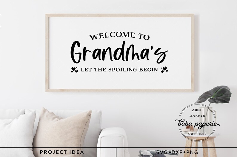 Download Grandma's Let the spoiling begin svg Grandma's quote | Etsy