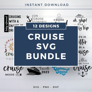 Family Cruise SVG Bundle, cruise ship svg, cruise shirt svg, family cruise svg, oh ship svg, cruise squad svg, anchor svg, matching shirt