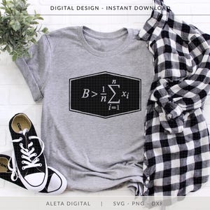 Be Greater Than Average Math SVG | Funny Teacher Gift (Digital Download)