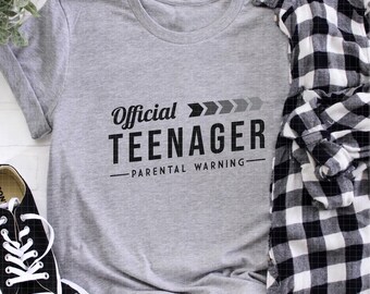 Official Teenager SVG, 13th birthday svg, teen shirt svg, Birthday SVG, 13th birthday shirt, teen girl, teen boy shirt, 13th birthday gift