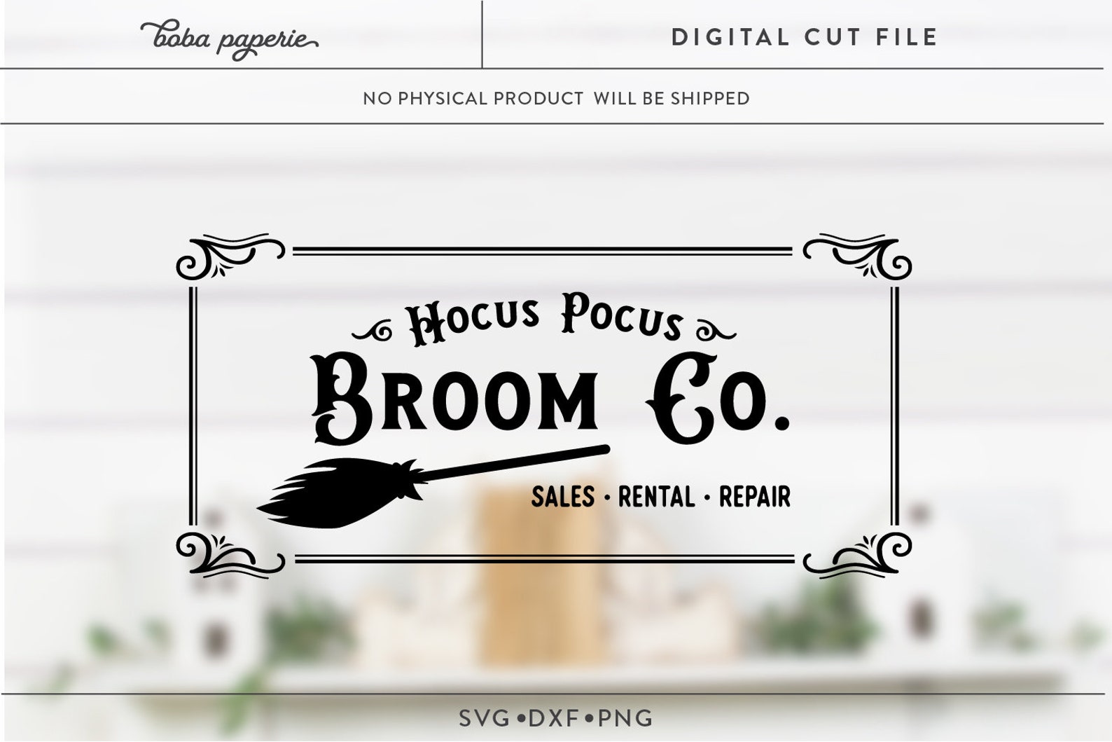 Hocus Pocus Broom Co Svg Hocus Pocus Svg Halloween Svg Etsy