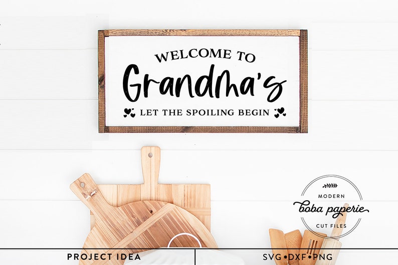 Download Grandma's Let the spoiling begin svg Grandma's quote | Etsy