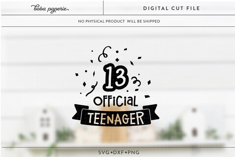 Official Teenager SVG, 13th Birthday Svg, 13th Birthday Shirt, Teenager ...