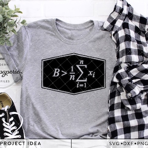 Sé mayor que el promedio SVG / Regalo para profesores de matemáticas, camiseta de matemáticas, divertido SVG de matemáticas, especialidad en matemáticas, SVG de matemáticas