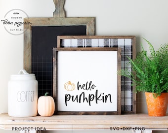 thanksgiving svg, hello pumpkin svg, fall sign svg, wood sign svg, autumn svg, rustic svg, modern farmhouse svg, fall coffee mug svg,