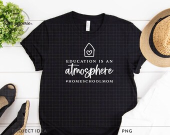 Education is an atmosphere SVG, homeschool mom svg, back to school svg, funny homeschool svg, homeschool quote svg, homeschool mama