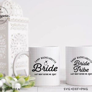 Brud svg, brudstam svg, Camp Bachelorette SVG, Möhippa svg, Möhippa svg, blivande brud svg, igår kväll innan herr höger