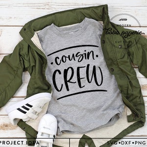 Cousin Crew svg, primo svg, melhor primo svg, citação de primo svg, camisa combinando de primos svg, família svg, viagem em família svg, férias em família svg