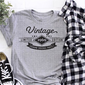Vintage 1969 svg, Geburtstags-Shirt svg, limitierte Auflage svg, gealtert zur Perfektion, Jahrgang 1969, geboren 1969, 1969 Geburtstagskind, Originalteil