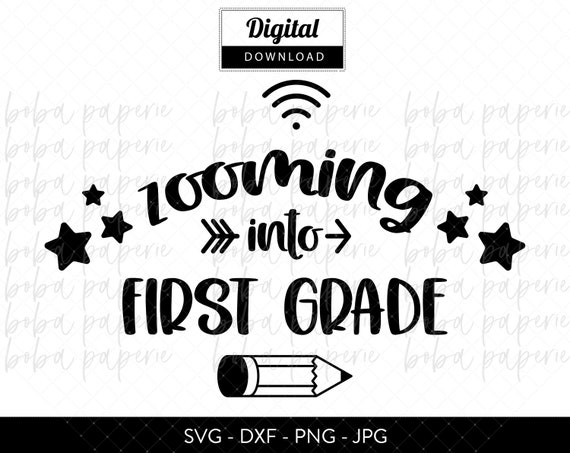 Download Zooming Into First Grade Svg School Life Svg 1st Grade Etsy