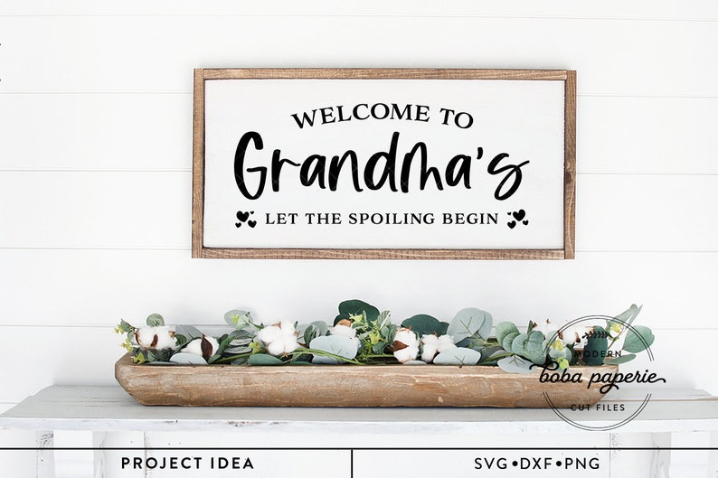 Download Grandma's Let the spoiling begin svg Grandma's quote | Etsy