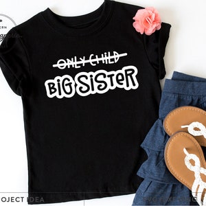 Big Sister SVG, Anúncio de gravidez svg, Futura Big Sister svg, Big Sister para ser, Não mais filha única, futura Big Sister, revelação de gênero