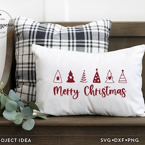 Christmas Tree Doodles SVG, Merry Christmas svg, holiday saying svg, holiday svg, png, dxf, for silhouette and cricut,