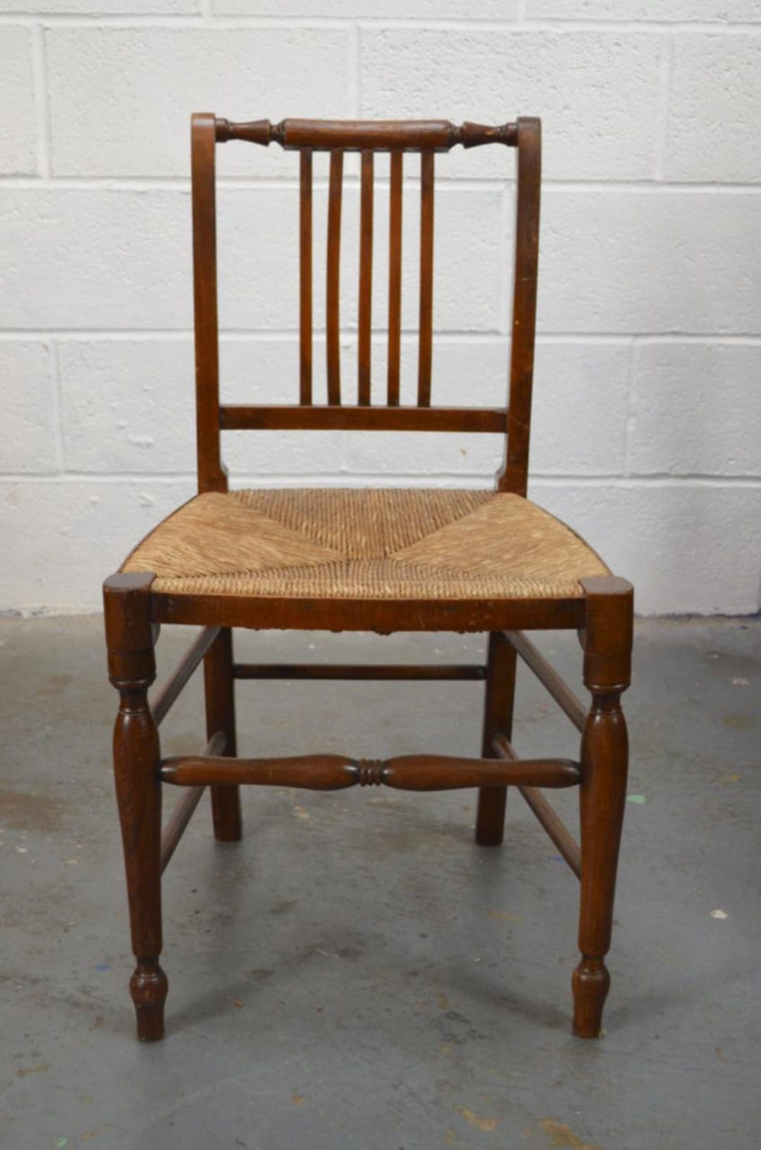 An Antique Ash & Elm Wood Chair - Etsy
