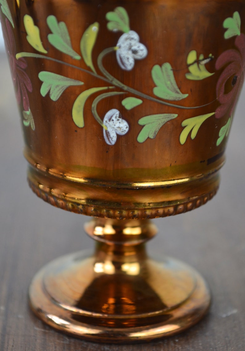Victorian Copper Goblet Etsy