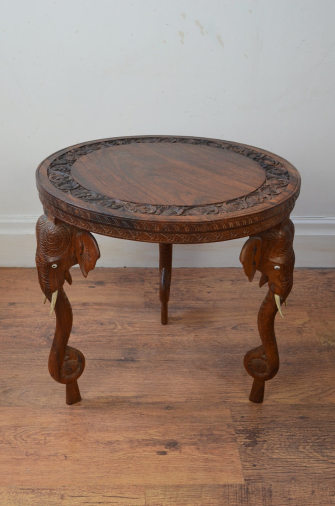 Antique Elephant Table Etsy