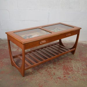 G Plan Glass Top Coffee Table - Etsy UK