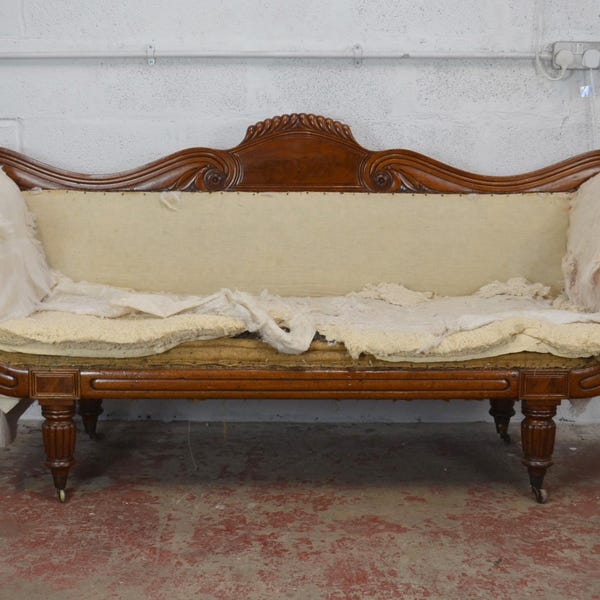 Victorian Chaise Longue Sofa
