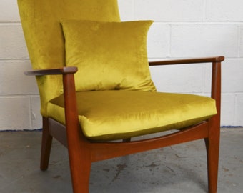 Vintage Mid Century Parker Knoll Armchair - Etsy