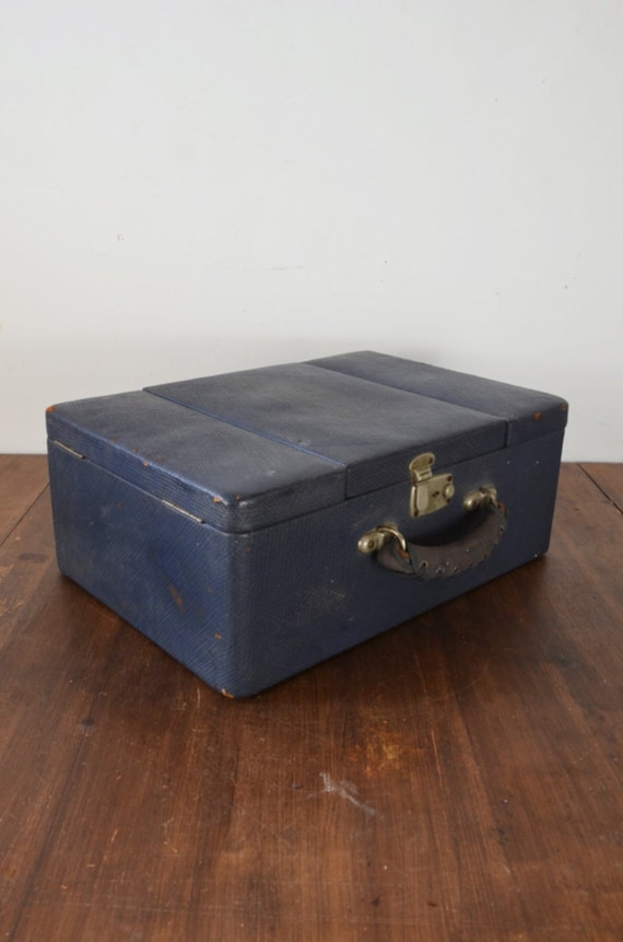 The Alchemist Vanity  Small Vintage Style Suitcase in Vegan
