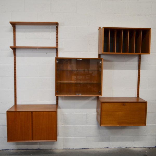 A Vintage Cado Modular Wall Unit