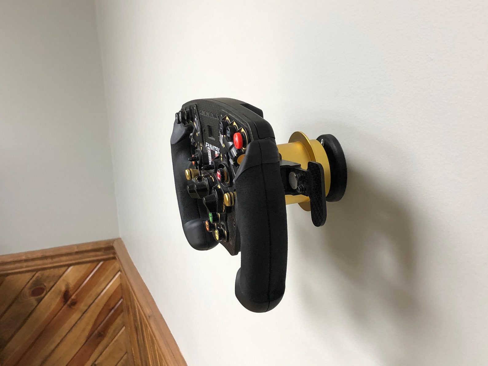 Sim Racing Fanatec Wheel Wall Mount - Etsy