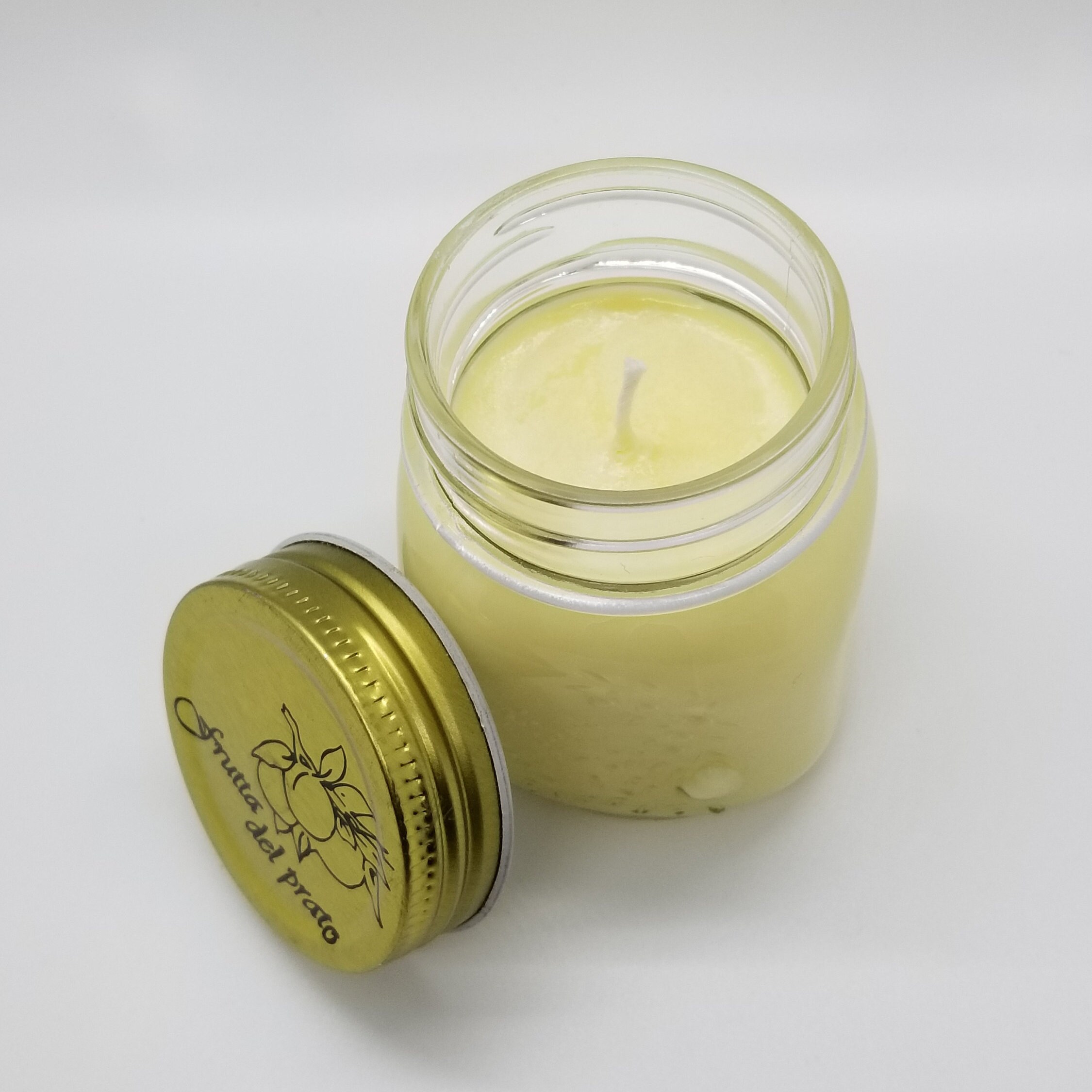 Soy Wax Candle with Lid Elderflower Liquor Scent 5.5 oz. Etsy