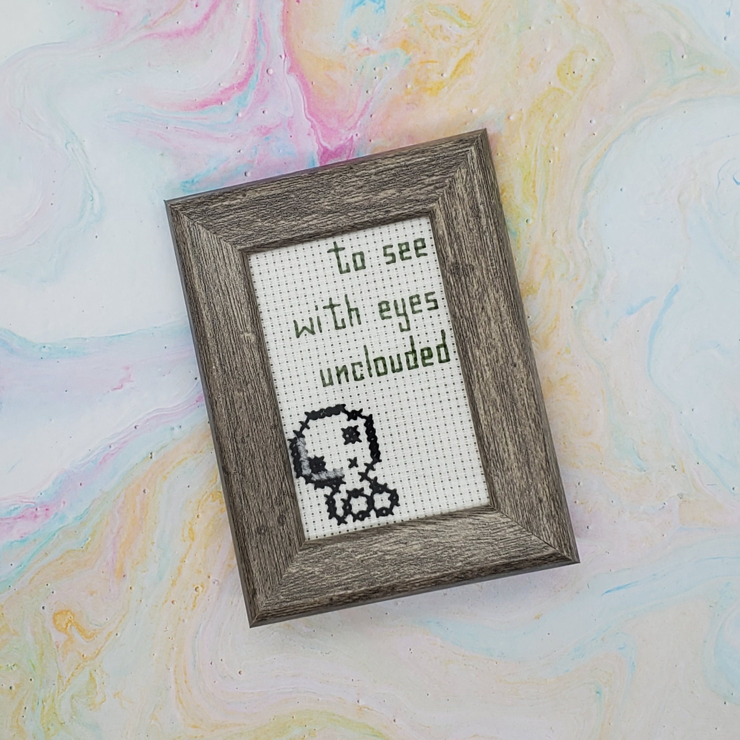 Kodama cross stitch - Etsy 日本