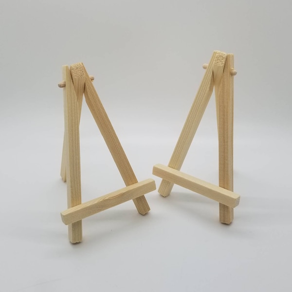 Wooden Easel to Display Cross Stitches, Wooden Display Stand, two sizes available