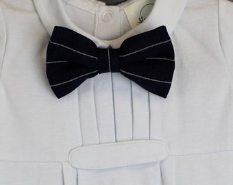 Perfectly Pinstriped Bowtie