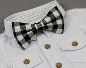 Gingham All Over Bowtie