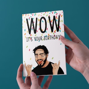 Wow! Its Your Birthday - Carte de voeux d’anniversaire - Livraison gratuite au Royaume-Uni