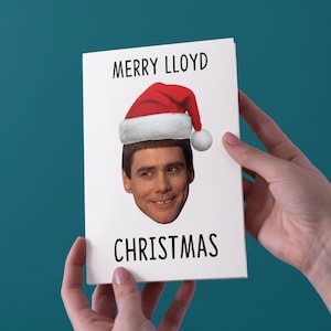 Merry Lloyd Christmas - Cartão de felicitações de Natal - Frete grátis para o Reino Unido