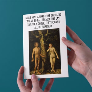 Last Time They Chose, They Doomed All Of Humanity - Greeting Card - Free UK Shipping
