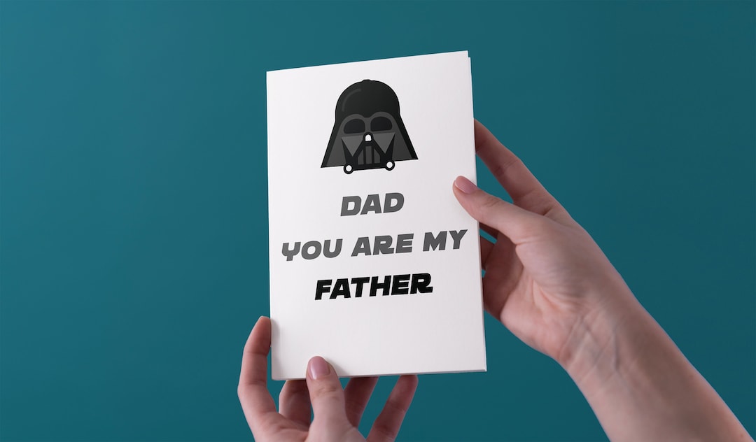 Dad You Are My Father Fathers Day Card Free UK Shipping - Etsy