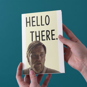 Hello There - 記念日/誕生日/バレンタインデーのグリーティングカード - 英国国内送料無料