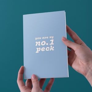あなたは私の一番のペック - Vulfpeck 記念日/誕生日/バレンタインデーのグリーティングカード - 英国への送料無料