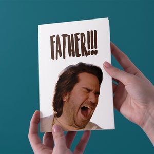 FATHER - IT Crowd Fathers Day Card - kostenloser UK Versand